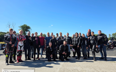 Zajęcia na torze motocyklowym dla kursantów Szkoły Jazda ARKA+ III edycja